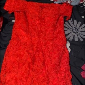 Gorgeous Red Lace dress